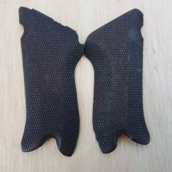 ww2 plaquettes de P08 en bois, originale.