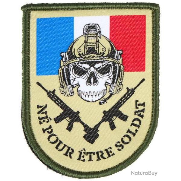 Patch "N� pour �tre soldat"