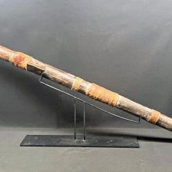 ANCIENNE &Eacute;P&Eacute;E AFRICAINE SHI, XIX&deg; SIECLE, EST DU CONGO, TRES BELLE LAME