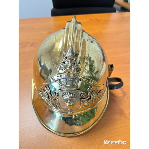 Casque Sapeurs Pompiers 1885