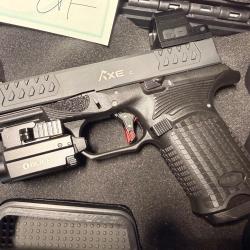 Pistolet bul armory axe C cleaver Comptact 9mm para