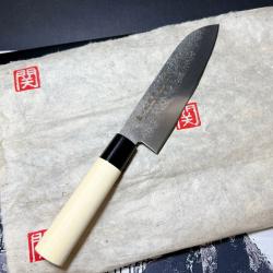 Satake SWORD SMITH - Couteau de cuisine - Santoku - Acier - Japon - Santoku forg&eacute; japonais