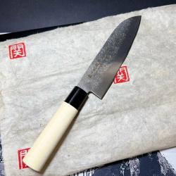 Satake SWORD SMITH - Couteau de cuisine - Santoku - Acier - Japon - Santoku forg&eacute; japonais