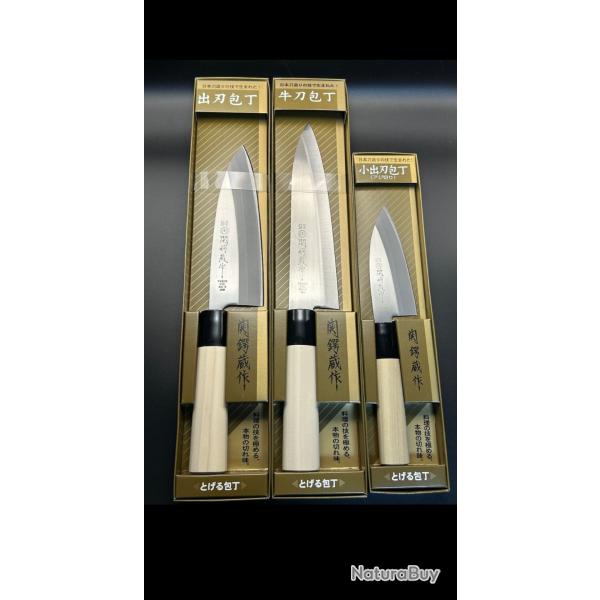 Set de couteaux japonais (Seki)