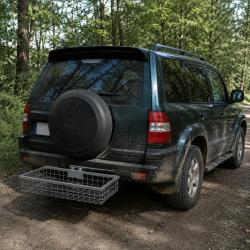 Porte-gibier relevable Heck-Pack Optimal 100 &times; 60 &times; 17,5 cm ECE