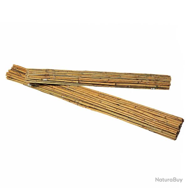 9 Tuteurs en bambou naturel Hauteur 180 cm