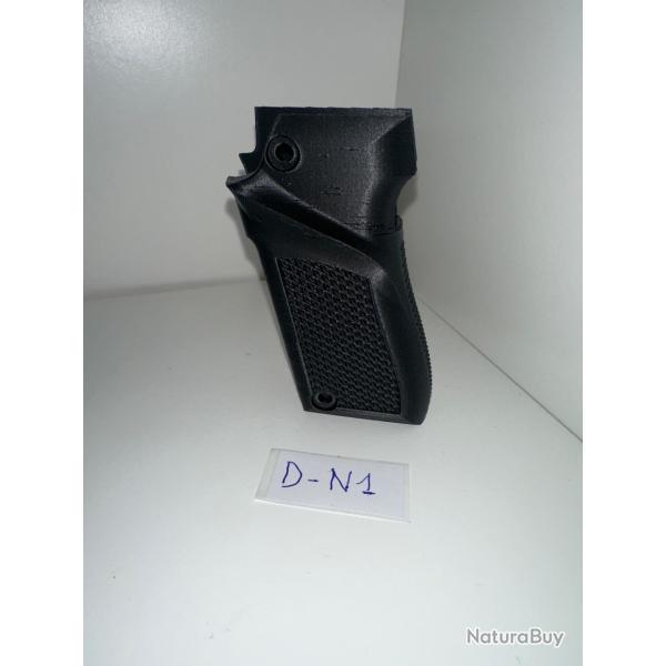 (D-N1) Crosse noire droitier pour pistolet Unique 22lr mod�le D et E.
