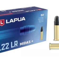 MUNITIONS LAPUA CALIBRE 22LR MIDAS+ 40gr - 2.6g x50