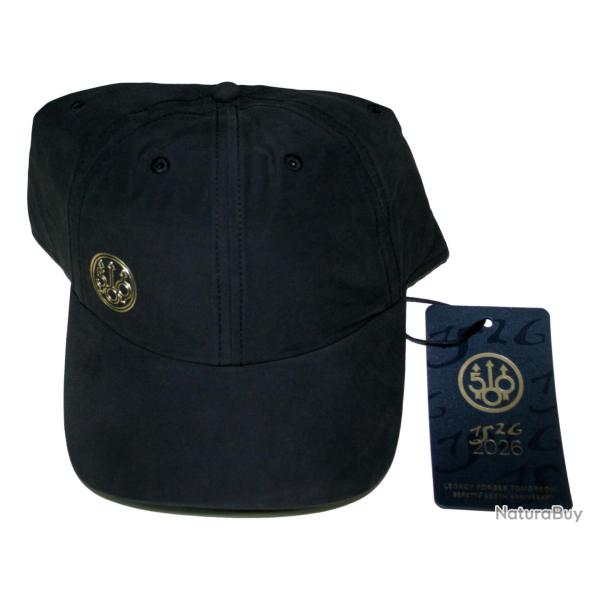 CASQUETTE BERETTA 500 ANS GOLD NOIR TU