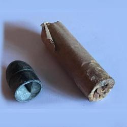 Cartouche militaire fran&ccedil;aise Mle 1859 Carabine de Chasseur Mle 1859 - Guerre 1870-71 - PORT COMPRIS