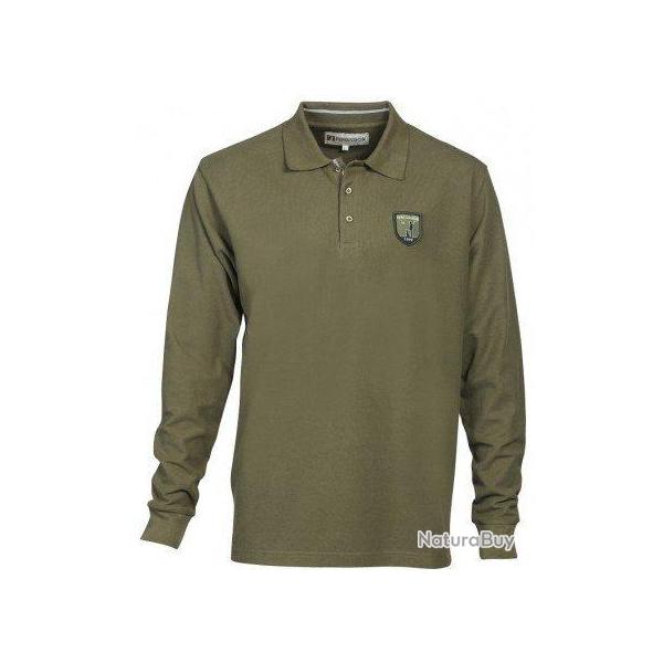 Polo manches longues brod� PERCUSSION  -4XL