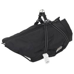 Manteau pour chien Noir L52 Fleece et Polyester