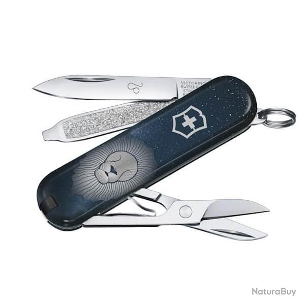 Couteau suisse Victorinox Classic SD Zodiac collection Lion (23 juillet - 23 ao�t)