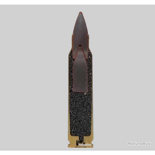 6.35 x 48 Duplex FAT115 USA - deux balles en un seul coup - marquage : WCC 59 - PORT COMPRIS