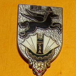 1&deg; R&eacute;giment du Train Parachutiste, 1&deg; E.L.A, sigle C.R.A. dor&eacute; , FABRICANT DRAGO  PARIS  ,  HOMOLOGA