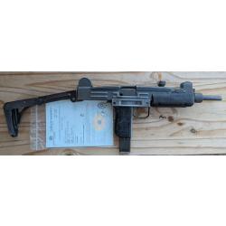 Pistolet mitrailleur UZI isra&eacute;lien neutralisation Saint Etienne UE 2026 Cat&eacute;gorie C9