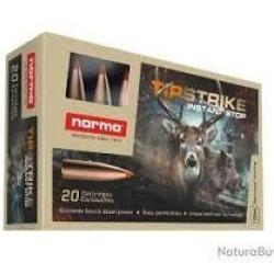Cartouches NORMA calibre 270 wsm TIPSTRIKE 9.1g 140gr x20