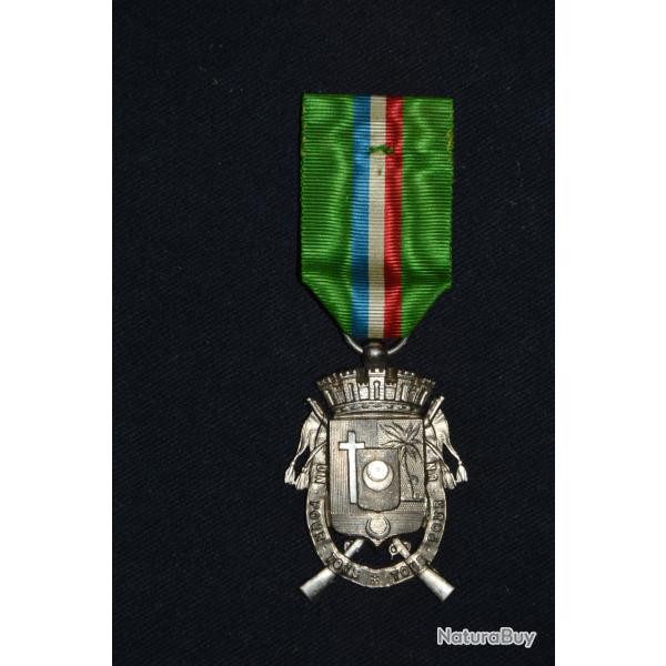 MEDAILLE DES TRANCS TIREURS D'ALGER 1867-SOCIETE DE TIR-GUERRE 1870/1871-SIEGE DE CHATEAUDUN.