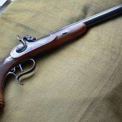 PISTOLET &agrave; percussion F.ROCHATTE Calibre 45.