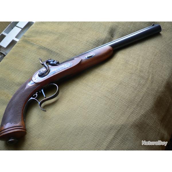 PISTOLET � percussion F.ROCHATTE Calibre 45.
