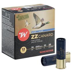 Cartouche ZZ canard 12-76 acier 33g - Winchester - Cart ZZ acier N3 12 76