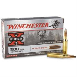 308Win PowerPoint 180Gr Winchester - 308Win PowerPoint 180G