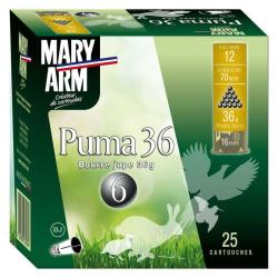 25 Cartouches MARY ARM 36G PUMA  CAL12 - 25 Cart 36g BJ 6 Mary
