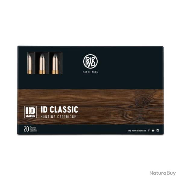 Munitions RWS 7x64 ID Classic 11,5 g - 177 gr - Boite de 20 - RWS 7.64 ID Classic 11.5g