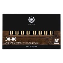 Munitions RWS .30-06 Speed Tip Pro 10,7 g - 165 gr - Boite de 20 - RWS 30-06 Speed tip 10.7g