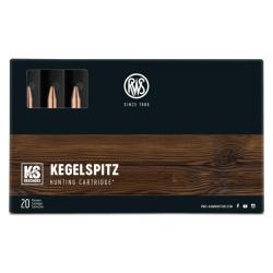 Munitions RWS 6,5x57 R KS 8,2g - Boite de 20 - RWS 6557 R KS 8.2g