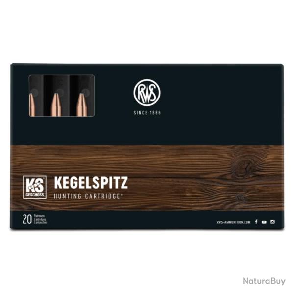 Munitions RWS 6,5x57 R KS 8,2g - Boite de 20 - RWS 6557 R KS 8.2g