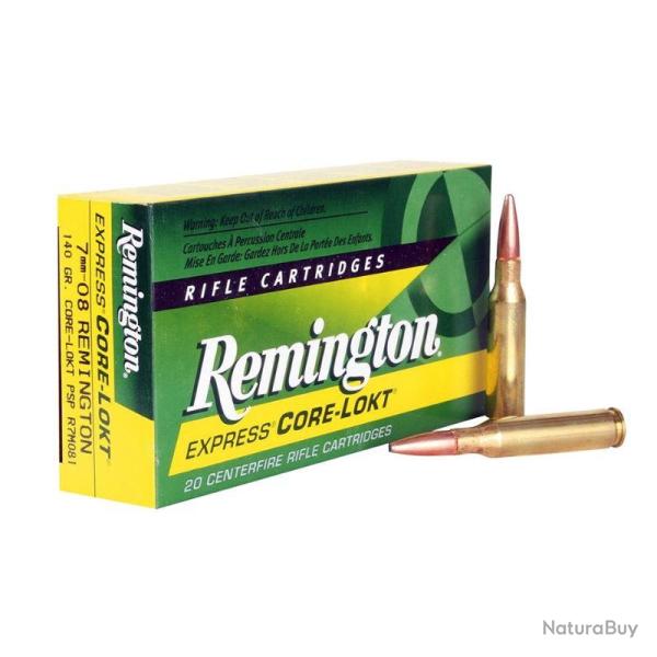 REMINGTON cal.7mm-08 Rem PSP Core Lokt 140 grains - 7.08 Remington CL