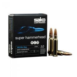 SAKO 300 Win Mag Hammerhead SP 14.3g 220GR (Boite de 10) - SAKO 300 Win Hammerhead