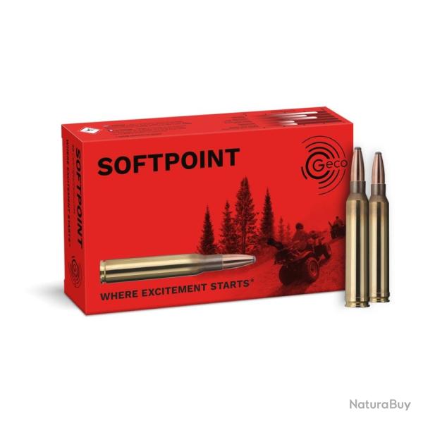 Munitions GECO .300 Win Mag Soft Point 11,0 g - 170 gr - Bte 20 - GECO 300Win Softpoint 11g