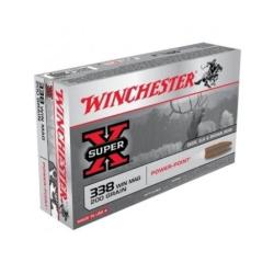 Winchester 338wm Power Point 200gr 12.96g - Win Power Point 338 200g