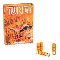 Cartouche B&eacute;casse Calibre 20 (boite de 10) - Tunet - becasse cal.20 x10 Tunet