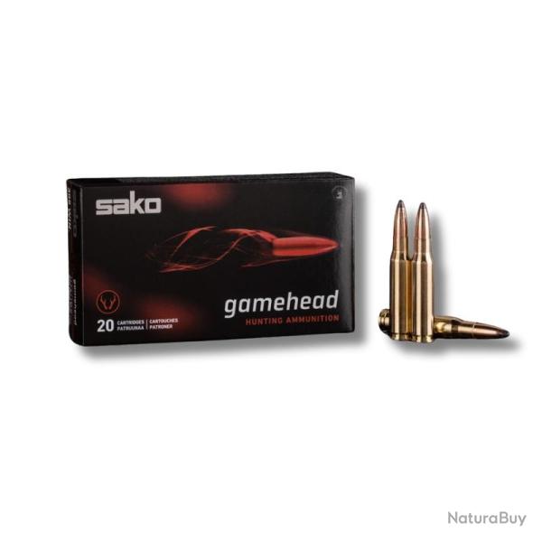 Cartouches x20 Gamehead SP cal. 222 rem 3,56g 55 grains - Sako - sako gamehead 222 55g