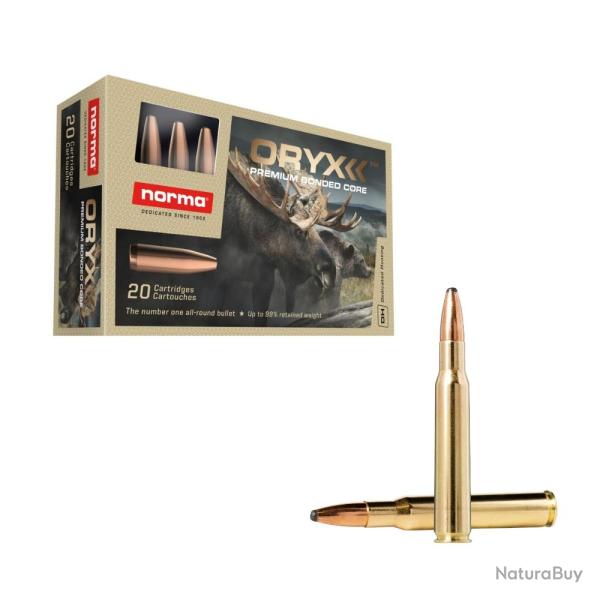 Munitions Norma 30-06 Springfield Oryx 180gr (11,7g) - Boite de 20 - norma 30-06 ORYX 180gr