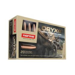 Munitions Norma 7x64 Oryx 11,0 g - 170 gr - Boite de 20 - Norma 7x64 Oryx 11g