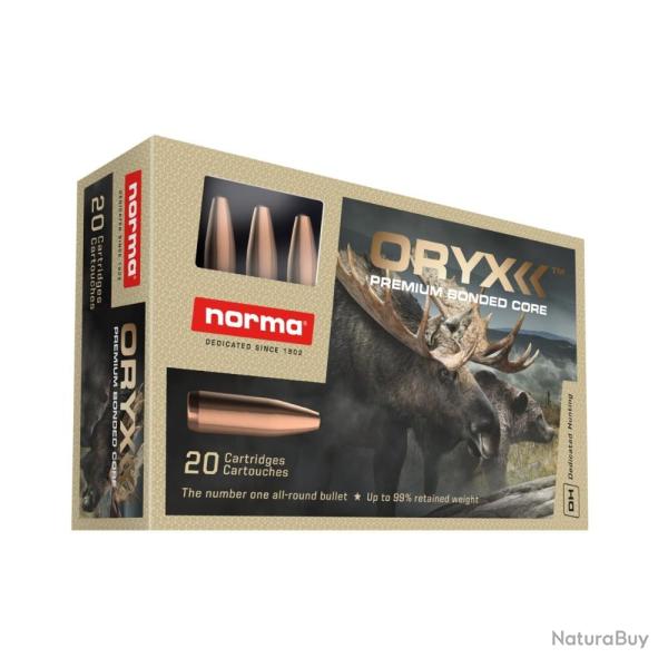 Munitions Norma 7x64 Oryx 11,0 g - 170 gr - Boite de 20 - Norma 7x64 Oryx 11g