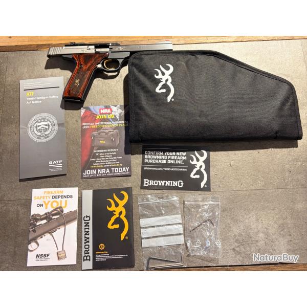 OCCASION - BROWNING BUCK MARK MEDAILLON STAINLESS - 22 LR