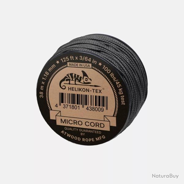 Linka Micro Cord 38m Noir