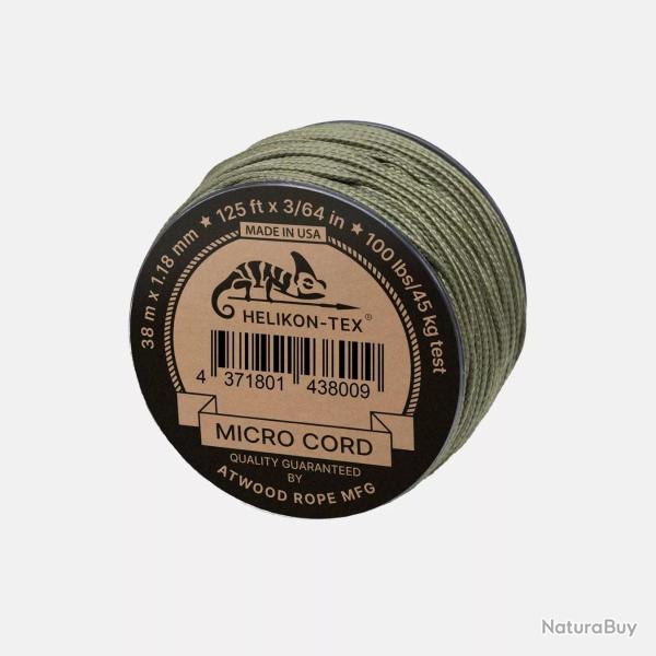 Linka Micro Cord 38m Olive Drab