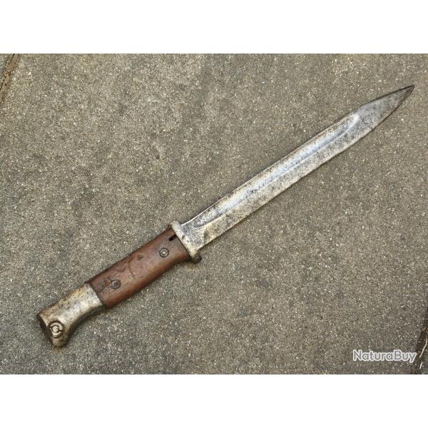Ba�onnette Mauser 98k k98 sans fourreau pour pi�ces ou autre