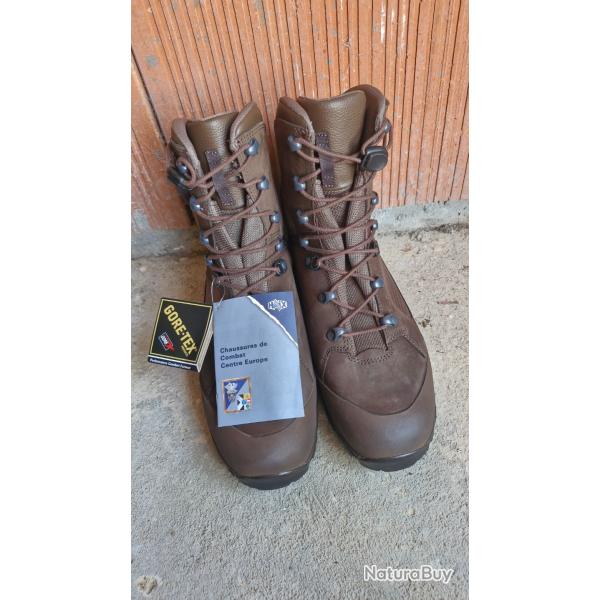 Chaussures de Combat Centre Europe HAIX Arm�e Fran�aise Gore-Tex Taille 43 NEUVES