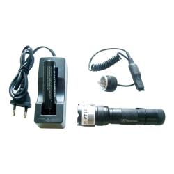 Lampe rechargeable 200 lumens JS-TACTICAL