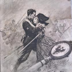Affiche Lib&eacute;ration de l'Alsace en ao&ucirc;t 1914