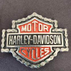 Boucle de ceinture Harley Davidson - Baron 1991 - Solid Brass - Originale USA