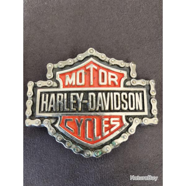 Boucle de ceinture Harley Davidson - Baron 1991 - Solid Brass - Originale USA