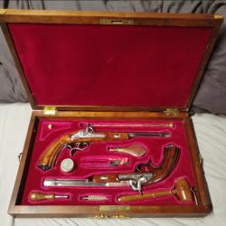 Coffret de deux pistolets &agrave; percussion Lepage de chez Ardesa.